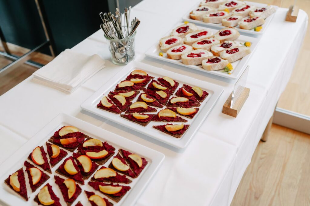 Snacks & Fingerfood beim Forward Freiburg Event
